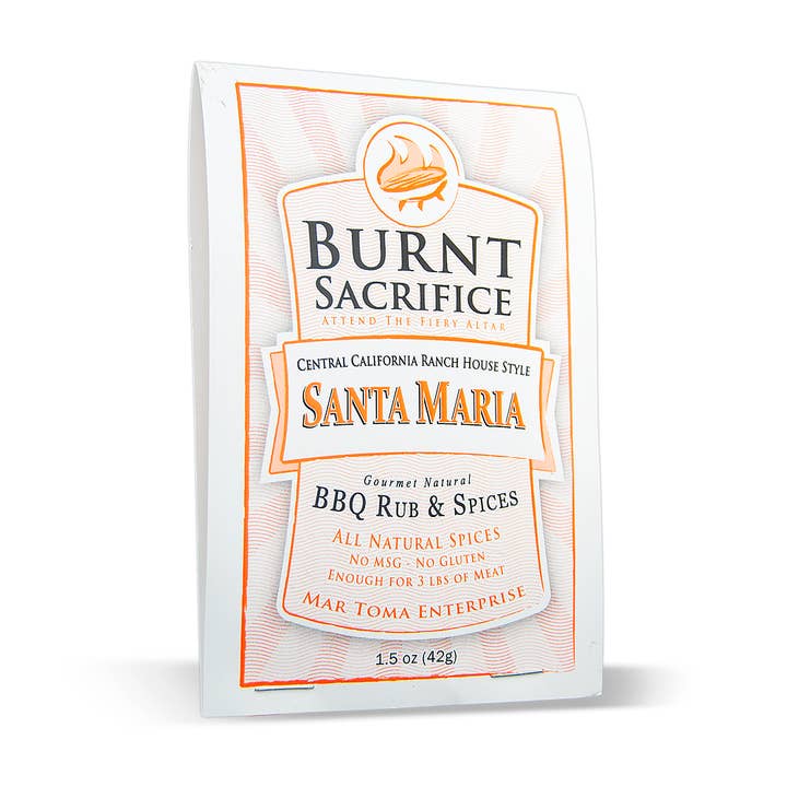 Santa Maria Spice Rub - Einmalgebrauch für den Großhandel von Burnt Sacrifice
