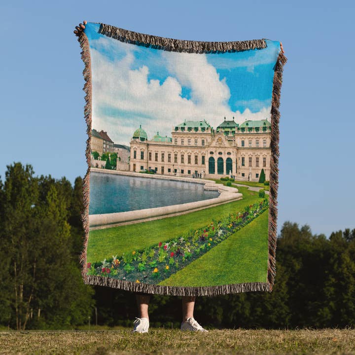 3dRose - Wholesale Throw Blanket - 3dRose, Schloss Schonbrunn palace, Vienna, Wein, Austria - EU03 MGL0048 - Miva Stock, Blanket1