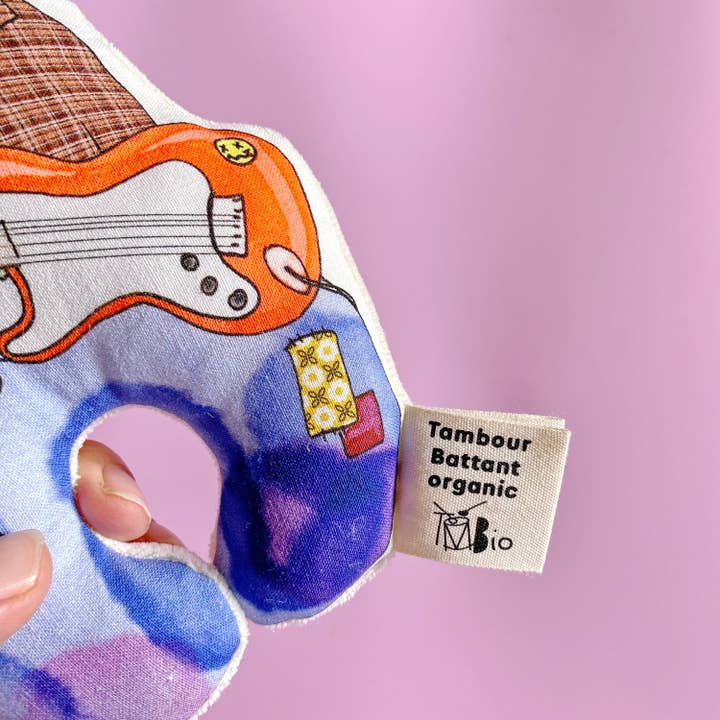 Tambour Battant – Chocalho - Bebé por atacado – Chocalho de bebé Sr. Grunge5