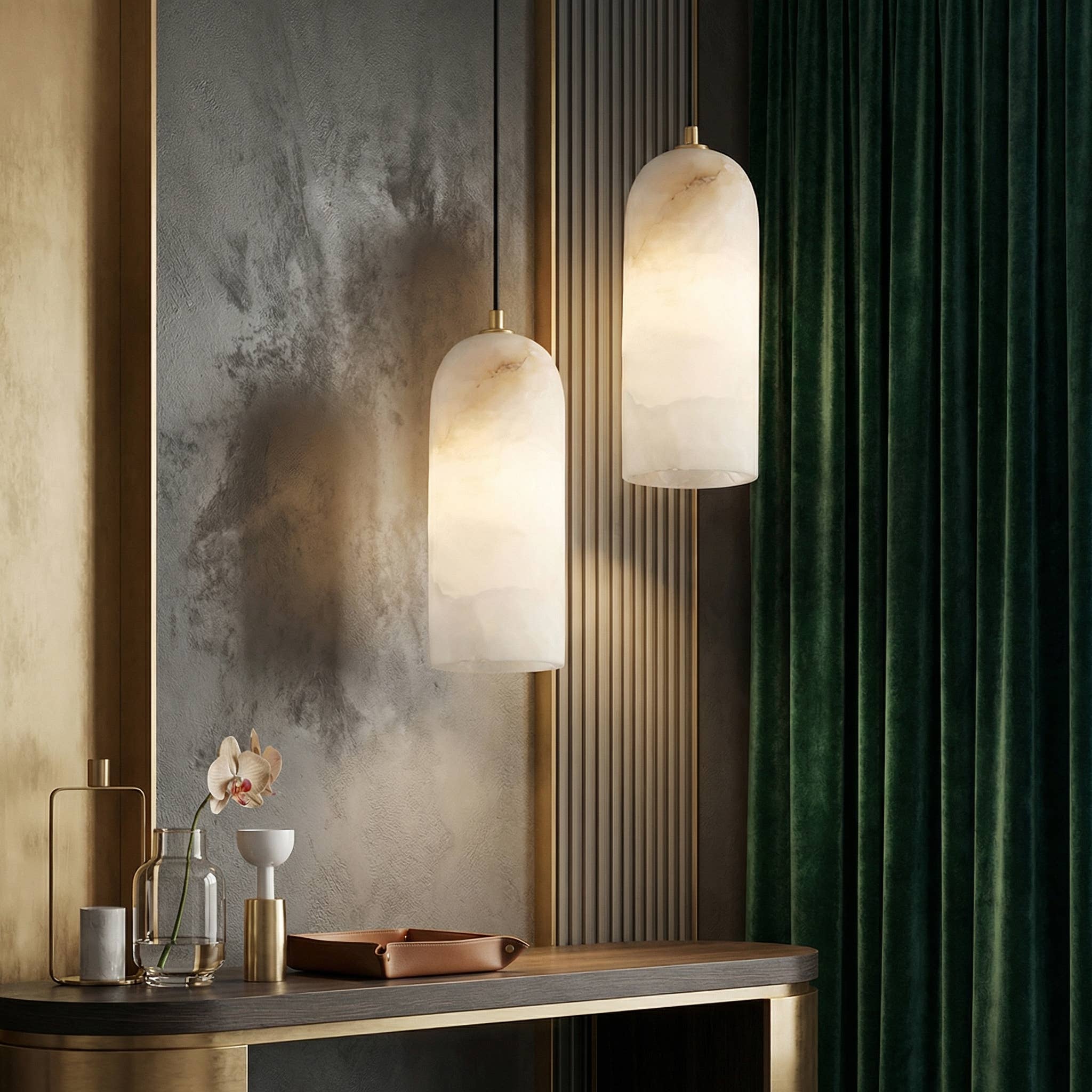 BRECK + FOX - Wholesale Chandelier/Hanging Light - Marble Pendant3