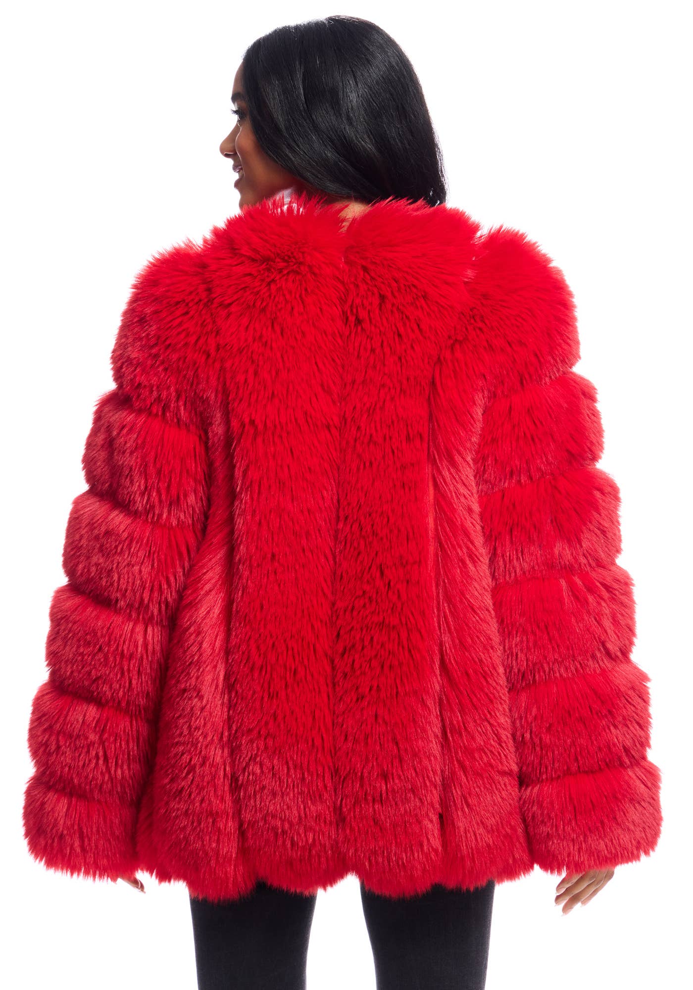 Donna Salyers Fabulous-Furs - Vente Manteau en fourrure/fausse fourrure – femme - Manteau Avante en fausse fourrure4