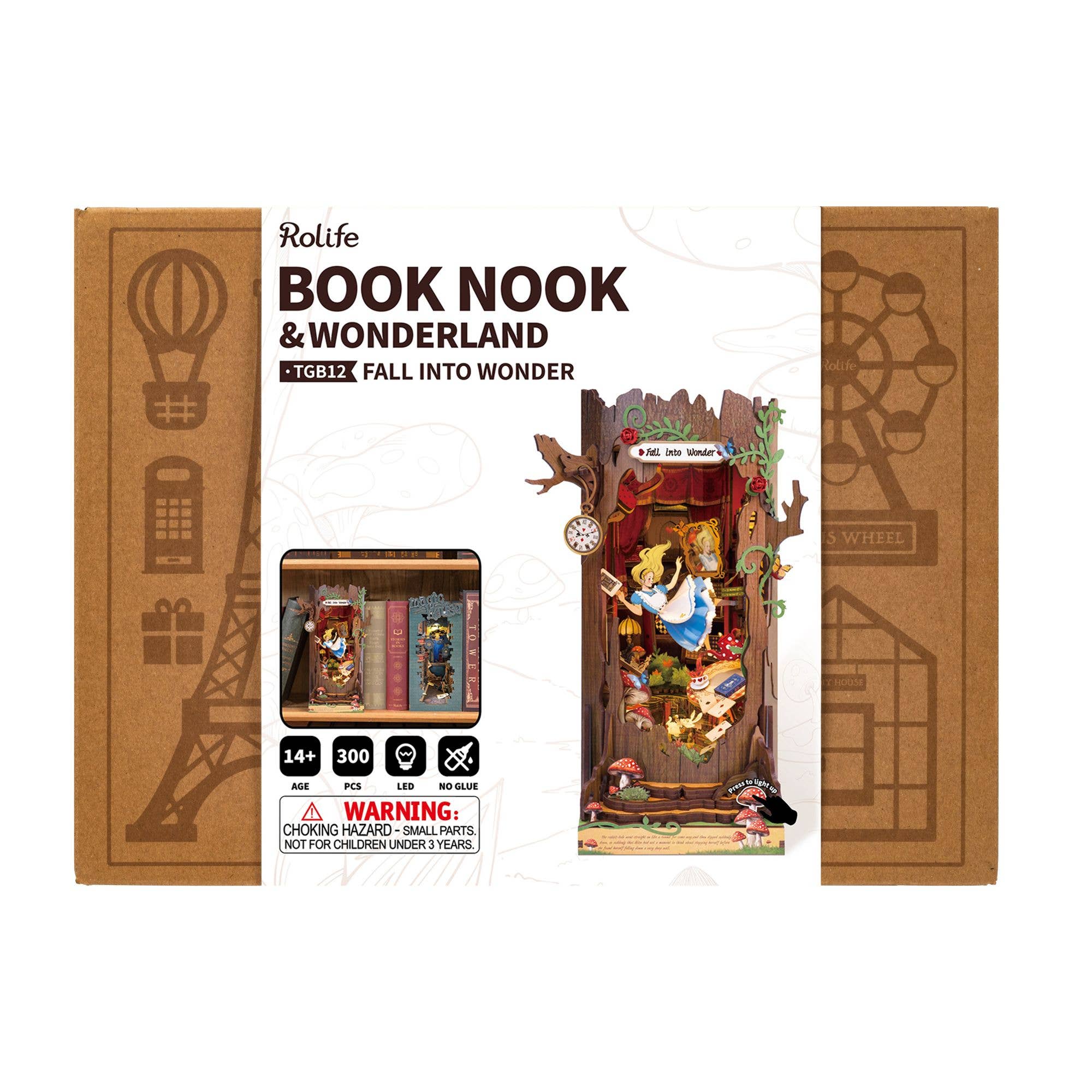 Magnote - Wholesale DIY Craft Kit - Rolife Fall in Wonder DIY Book Nook Kit9