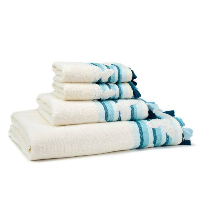 East'N Blue - Venta al por mayor Toallas de baño - Butterfly Toalla de baño de algodón turco3