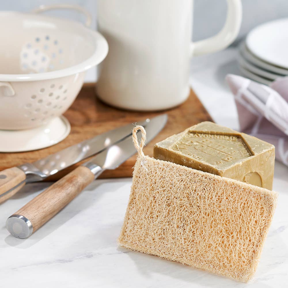 ecoLiving – Esponja por atacado – Esponja de Luffa para Cozinha e Banheiro1