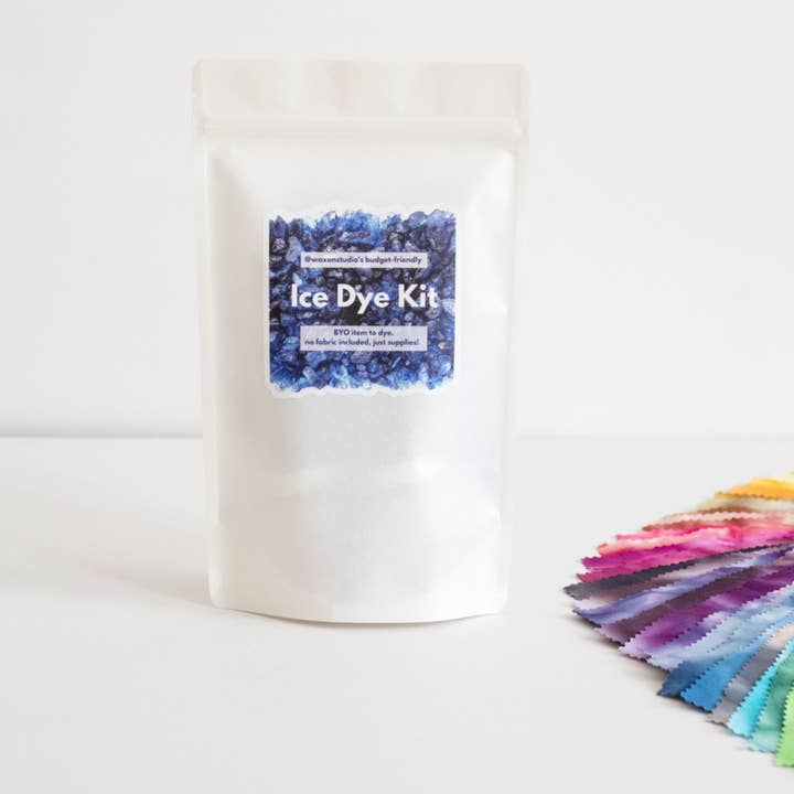 WAXON Batik & Dye Studio – Engroshandel DIY-hobbysæt – Ice Dye Budget Kit til perfekt hjemme is slips farvning