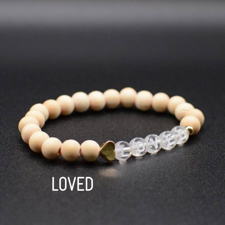 Two and Crew - Wholesale Beaded Bracelet - Jesus Loves you Pray WWJD Christian faith letter bracelets