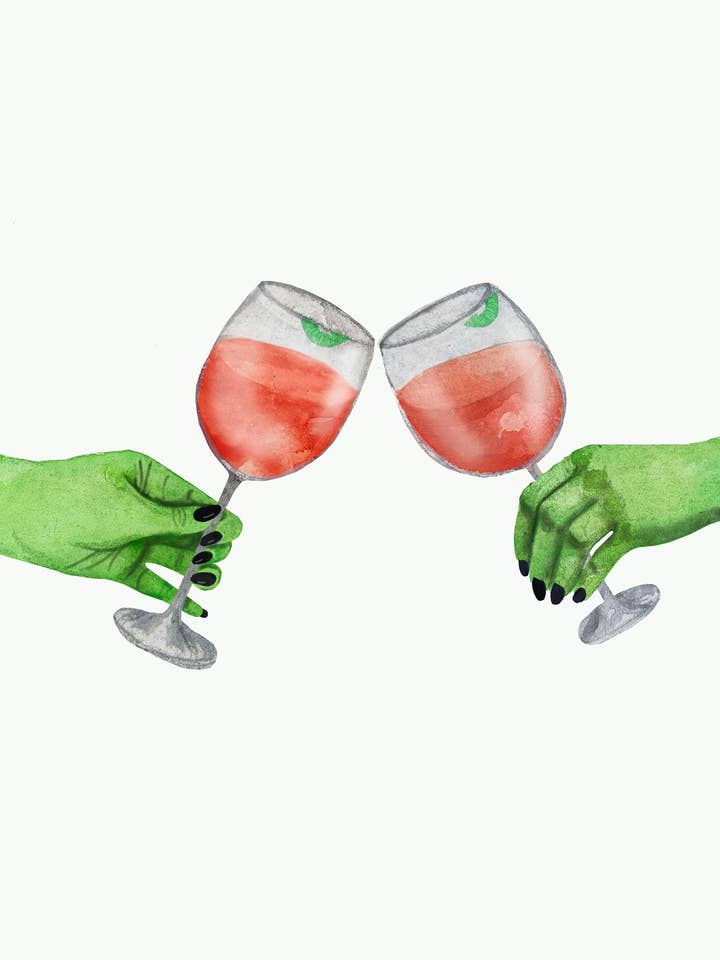 Imprimé Ambiance Sorcière pour la vente par Caryn Cast Art