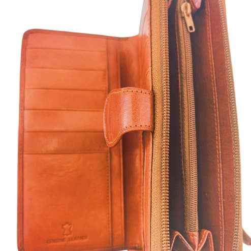 Brangio (Italy) Company Inc. - Vendita all'ingrosso Portafogli - Donna - Portafoglio a Pochette in Pelle Tinder