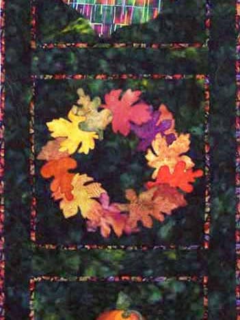 It's Fall Y'a Quilt Pattern - Finished Size 17" x 45" for wholesale by Hissyfitz Designs