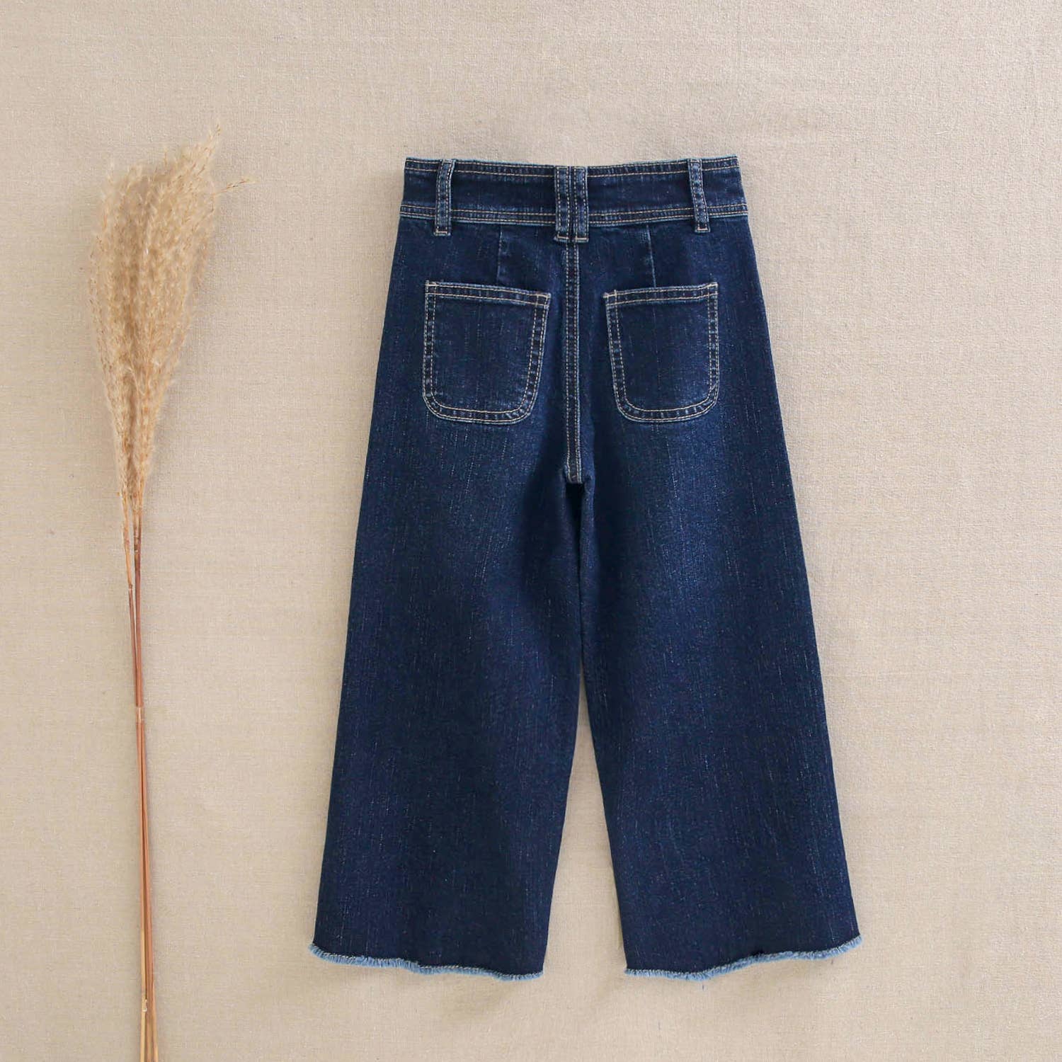 Dadati – wholesale Trousers – Kids – Long pants for girls denim culotte1