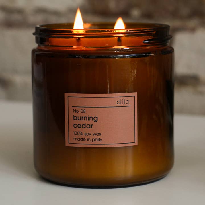 Nº 08 - Vela de cedro ardiente (3 tamaños) para venta al por mayor de dilo