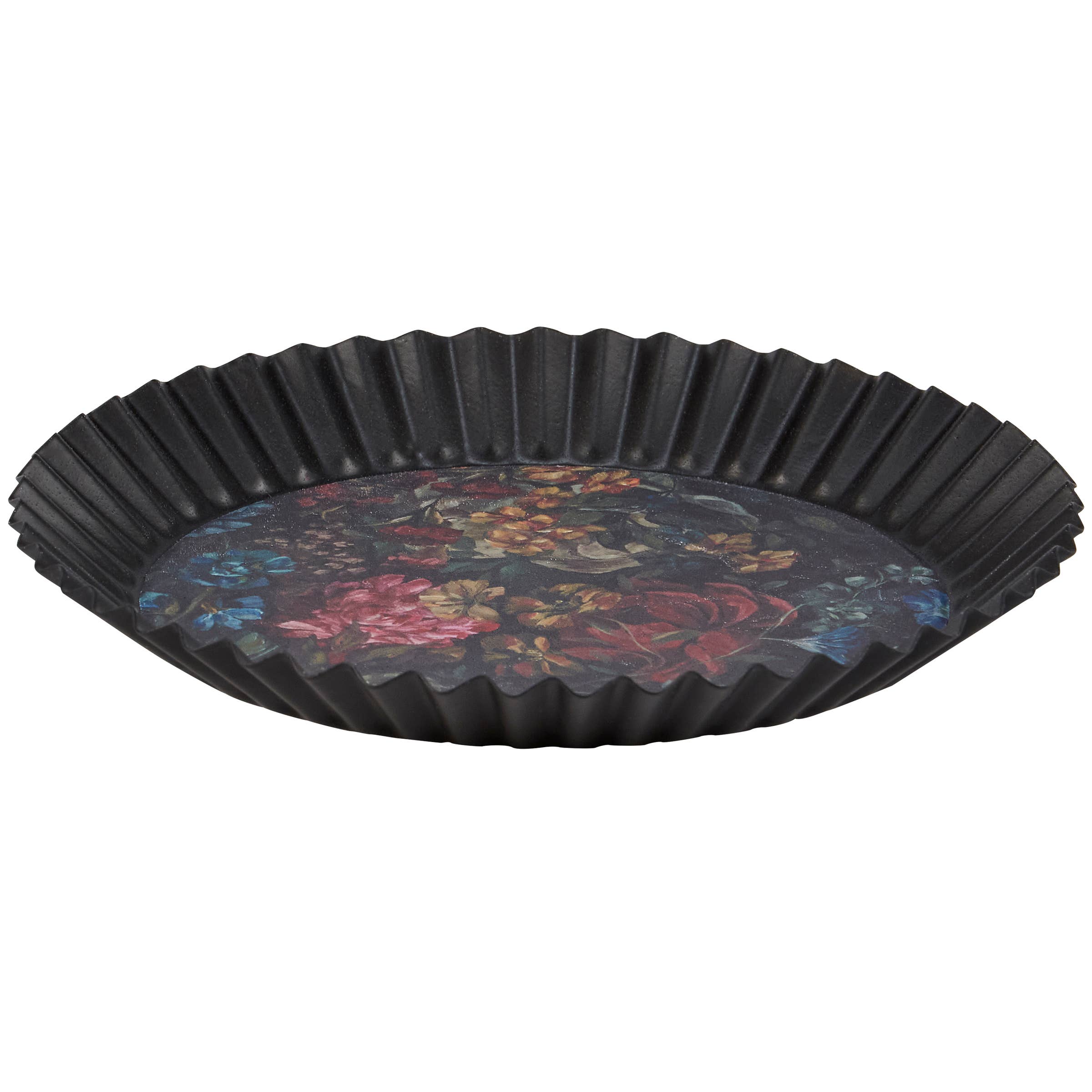 Primitives by Kathy - Wholesale Decorative Tray - Moody Floral Vanity Tray0