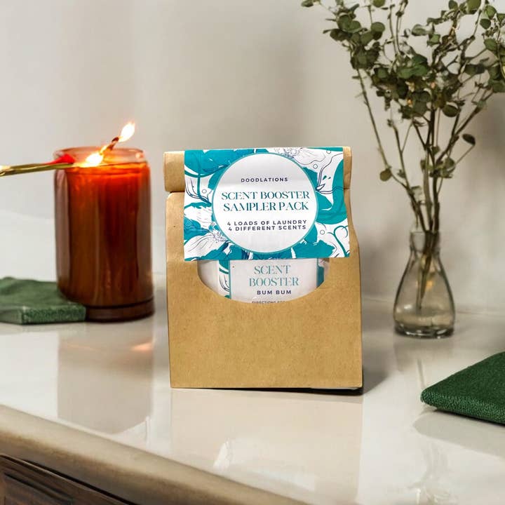 Doodlations - Wholesale Retailer Sample - Home Decor - Doodlations Laundry Scent Booster Sampler1