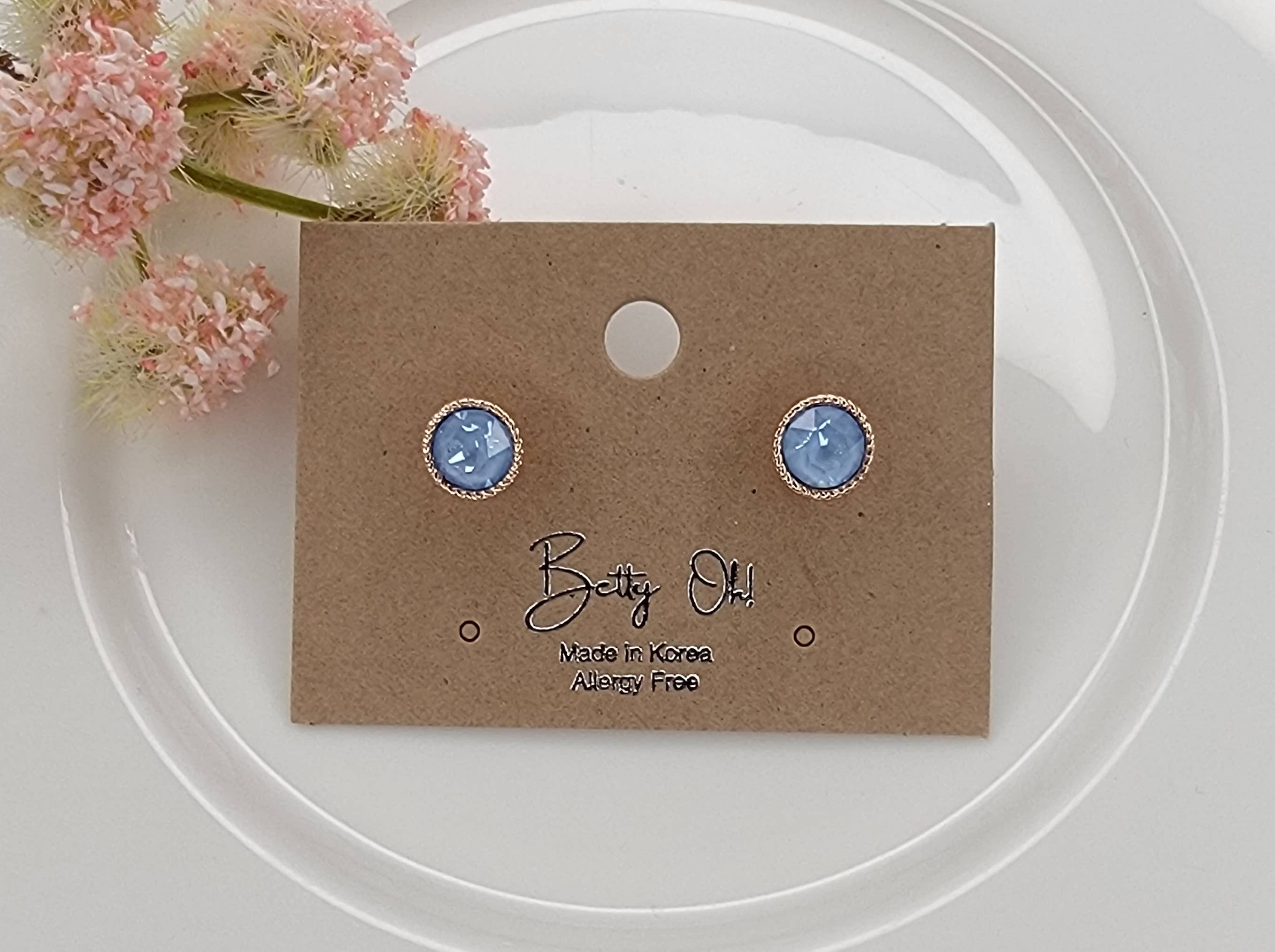 BETTYOH INC - Wholesale Stud/Post Earrings - SWAROVSKI ELEMENT STUD EARRINGS.10