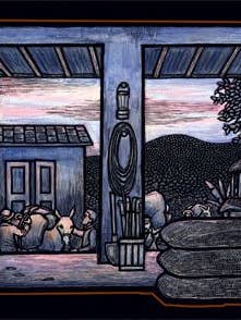 Hacienda (Poster) for wholesale by Ricardo Levins Morales Art Studio