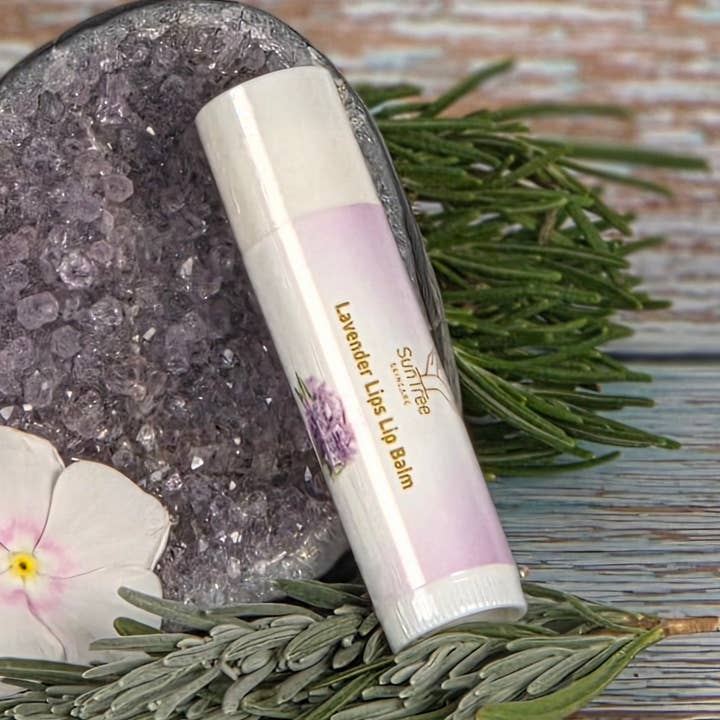 Lavender Lips Lip Balm for wholesale by SunTree Skincare