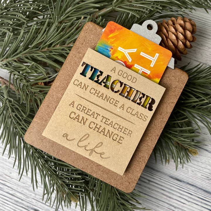 Portatarjetas de Regalo para Profesores - Regalos Únicos para Profesores para venta al por mayor de The Product Barn