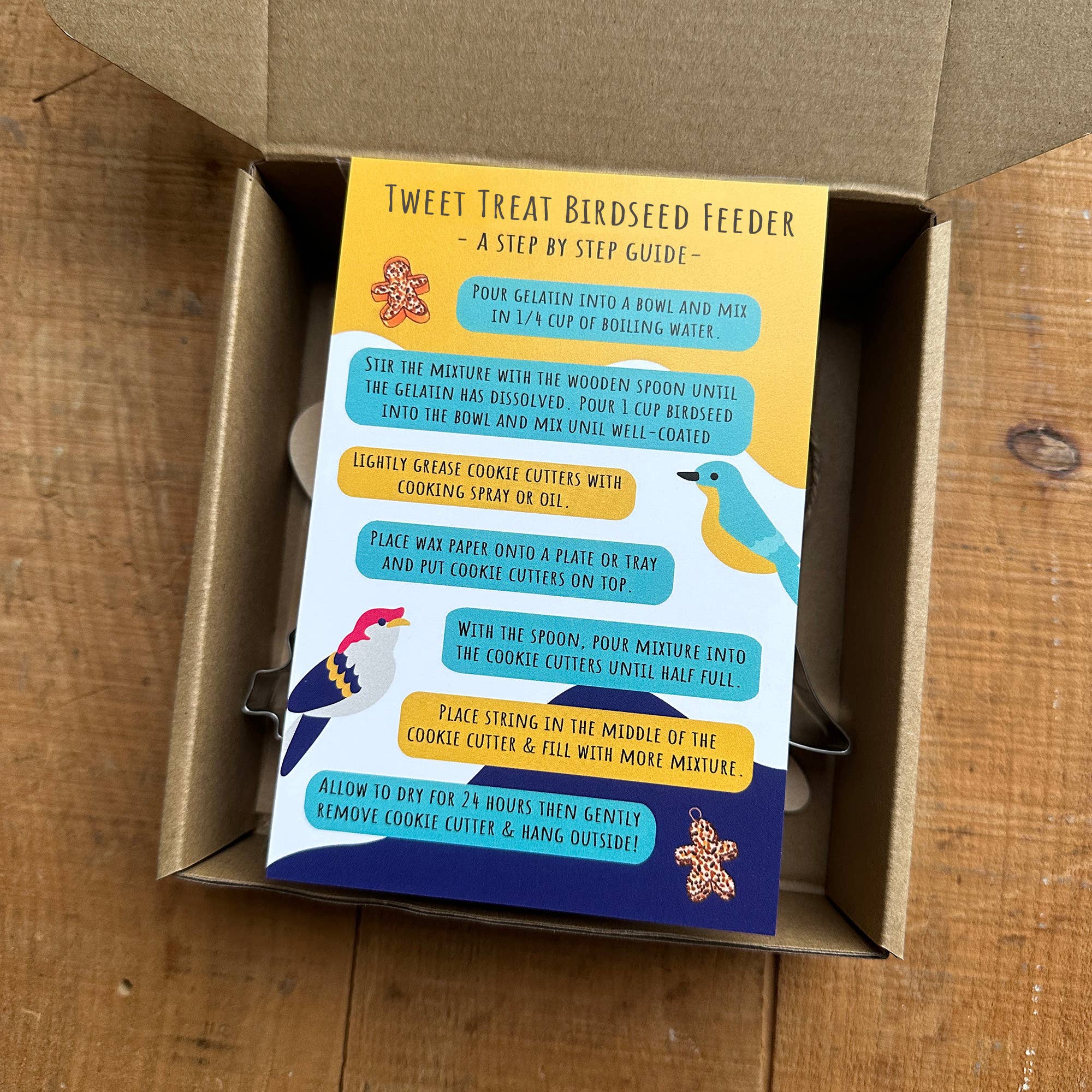 Mr. Sogs - Wholesale DIY Craft Kit - Tweet Treat Birdseed Feeder DIY Kit4