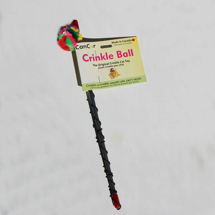 Varita de 12 pulgadas con mini bola arrugada para venta al por mayor de CanCor Innovations Inc.