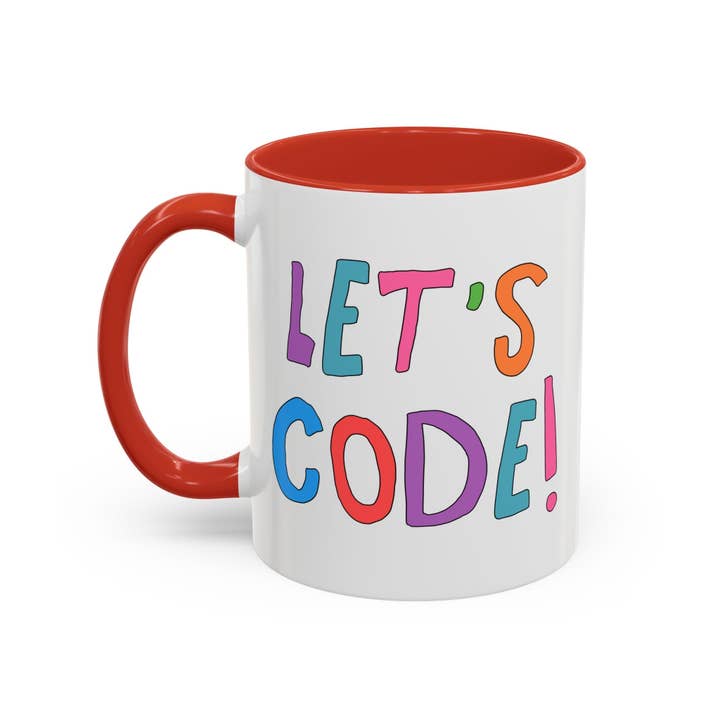 Let's Code! Computer Scientist Mug for wholesale by Opal and June