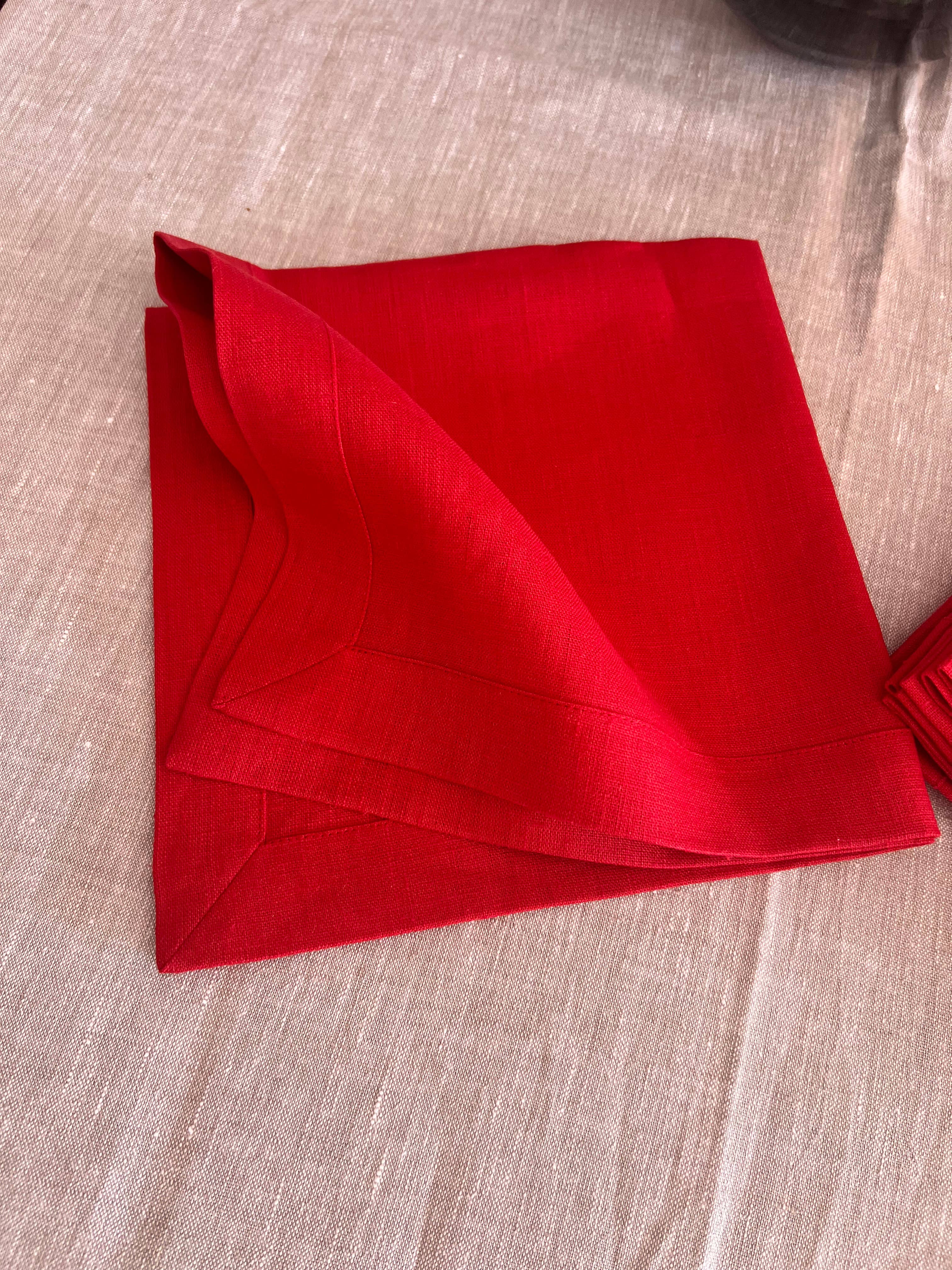 KEY LOOK1916 MILANO - Wholesale Dinerservet - Linnen servetten met frame1