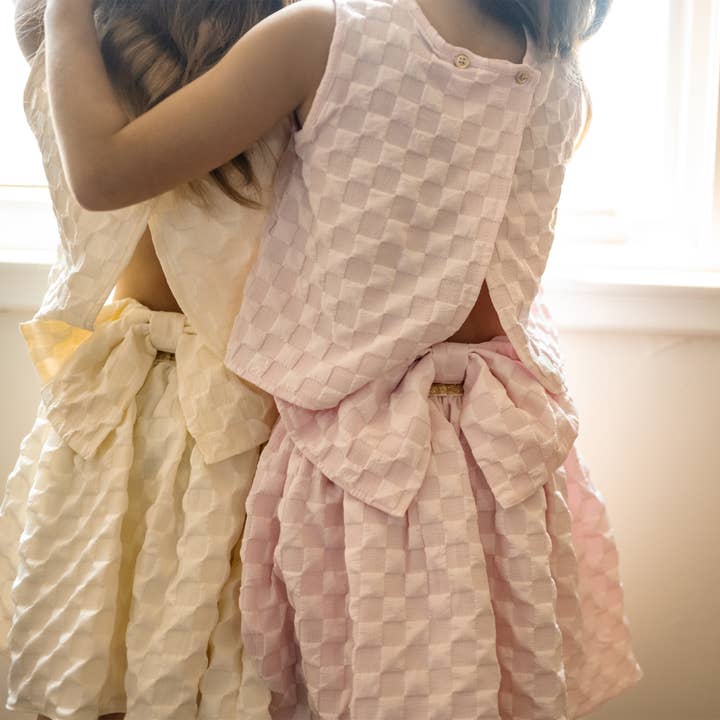 Petite Hailey - Vendita all'ingrosso Completo top e gonna - Bambini - Set nastri Jasmin27