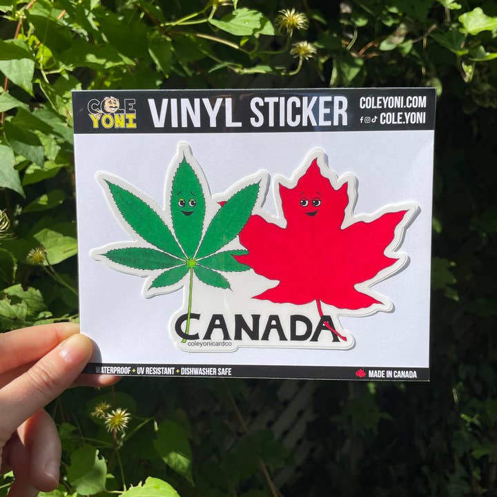 Cole-Yoni Inc. - Venta al por mayor Pegatina - Vinilo adhesivo para parachoques Canadian Best Buds2
