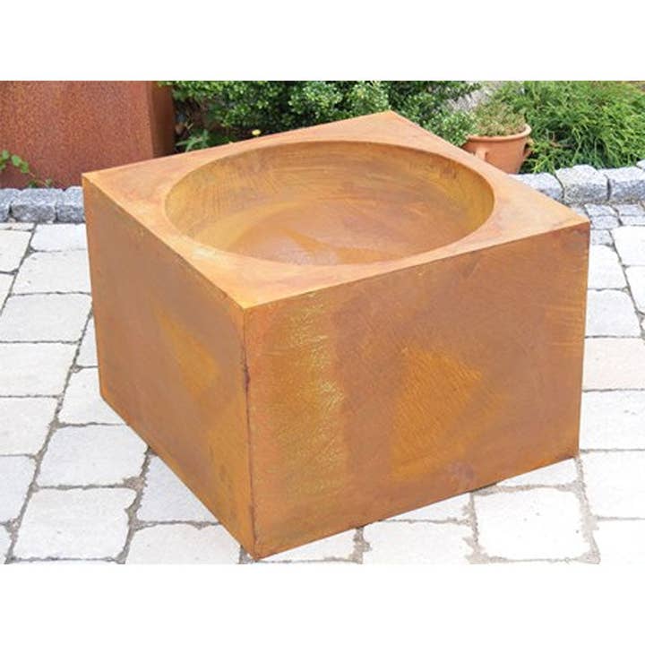 Rostikal - Wholesale Plant Pot - Rust decoration trough | Edelrost garden decoration flower pot cubes