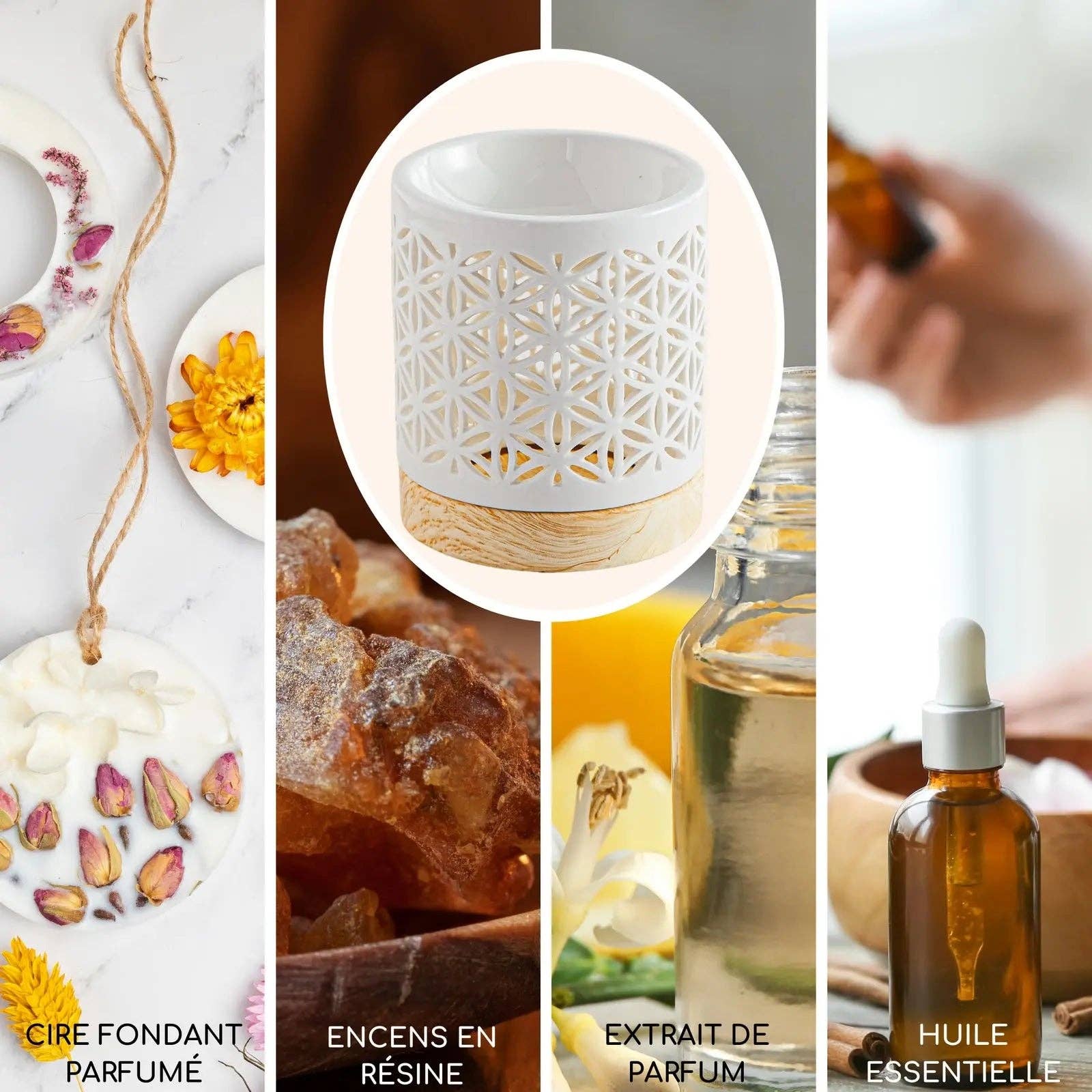 CocoBen's - Wholesale Fragrance Warmer - Fragrance burner - Flower2