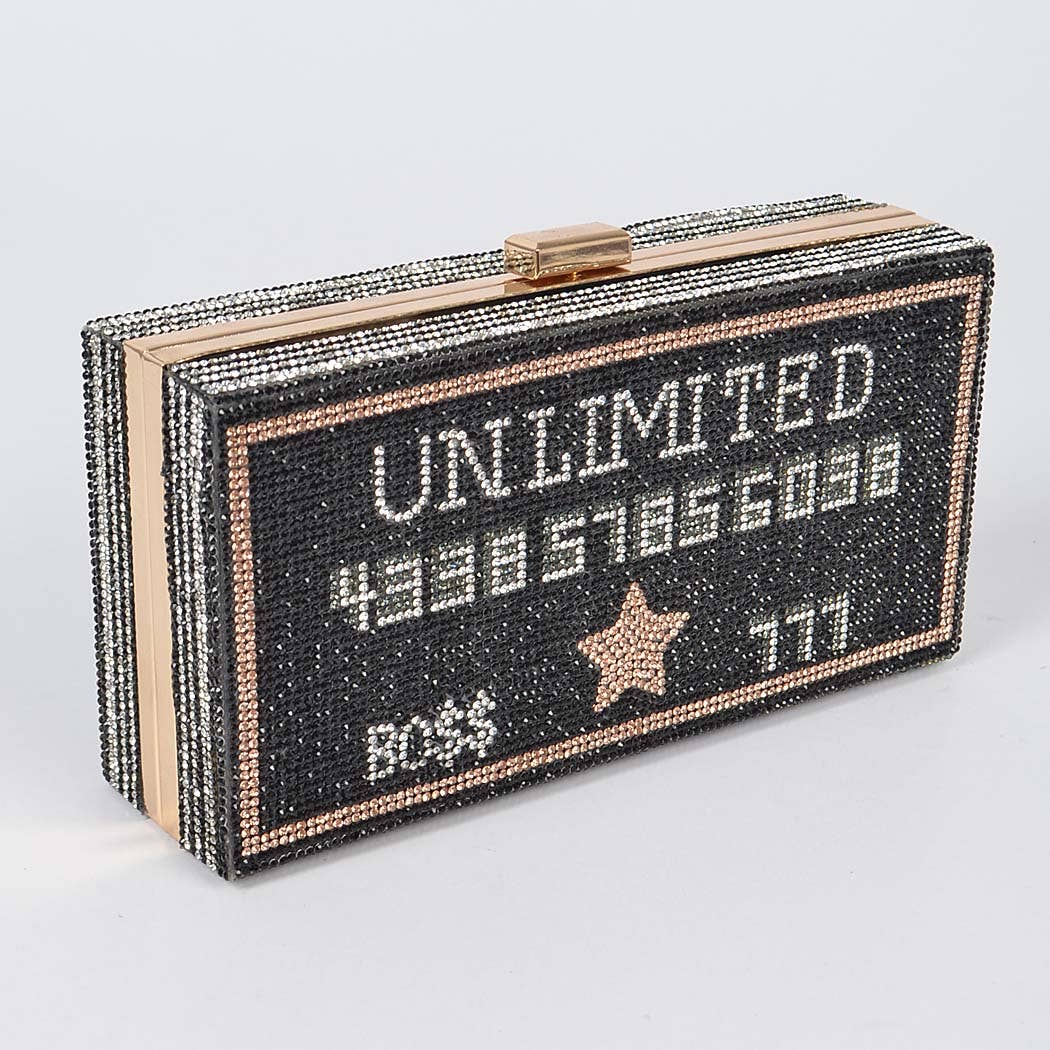 3AM BY H&D ACCESSORIES - Wholesale Clutch - Dames - Unlimited Rhinestone Party Clutch6