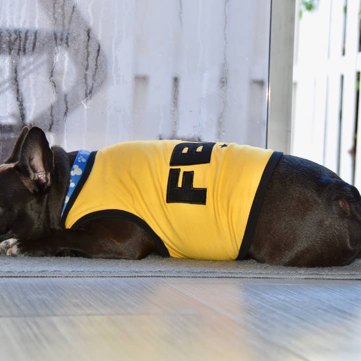 Parisian Pet® - Vendita all'ingrosso Camicia - Cani - Maglietta per Cani FBI – Divertente e Stile Outfit per Animali delle Forze dell'Ordine4