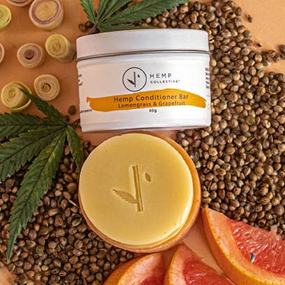 Hemp Lemongrass & Grapefruit Conditioner Bar - Refill for wholesale by Hemp Collective