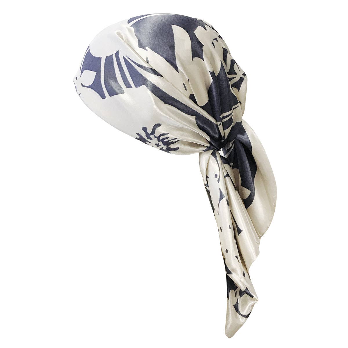 Wrapables.com - Wholesale Scarf - Women's - Wrapables Silk Satin Floral Neckerchief 35 x 35 Inch Square5