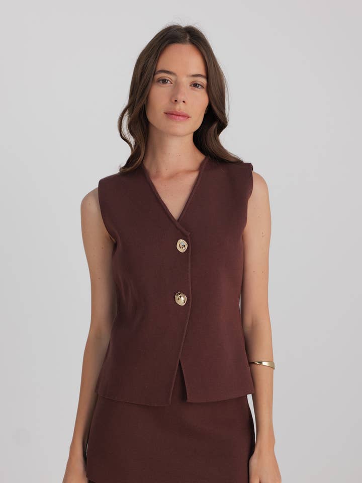 Vest AZALÉE 975 for engroshandel hos GOLDEN LIVE PARIS