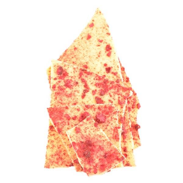 Poppy's Chocolate - Wholesale Chocolate bar - Raspberry and White Chocolate Bark 100g2