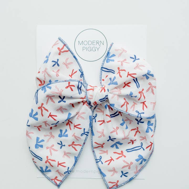 Rojo Blanco y Lazo| Lazo de Fiesta para venta al por mayor de Modern Piggy