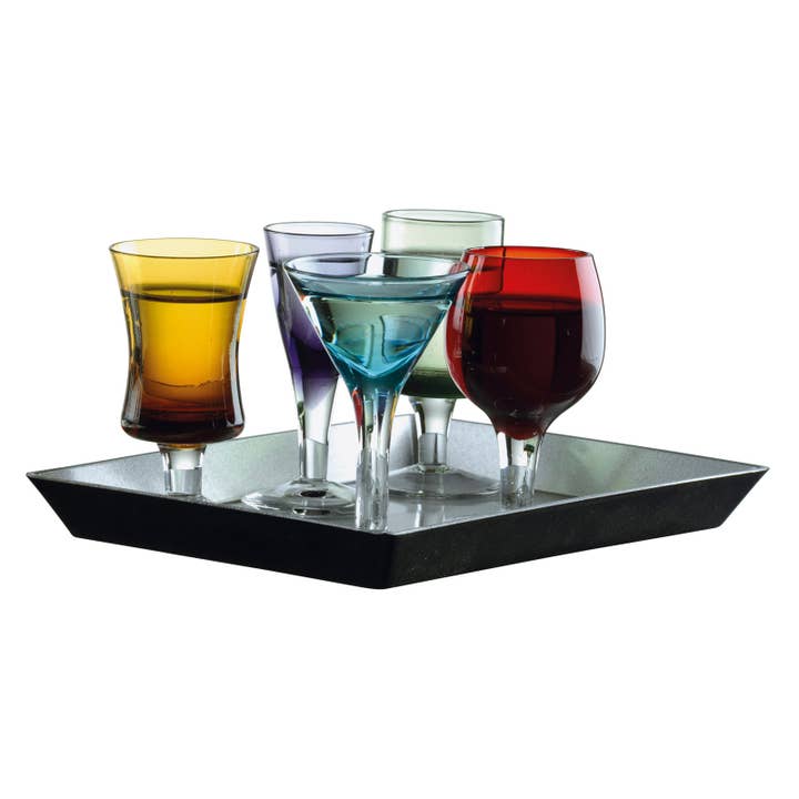 The DRH Collection BV - Wholesale Cocktail/Liquor Glass - 7 Piece Short Stem Liqueur Set3