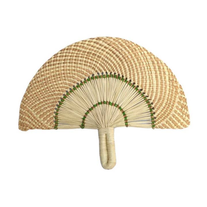 Abanico de Mano Sandona Topo/Verde Oliva para venta al por mayor de Artett