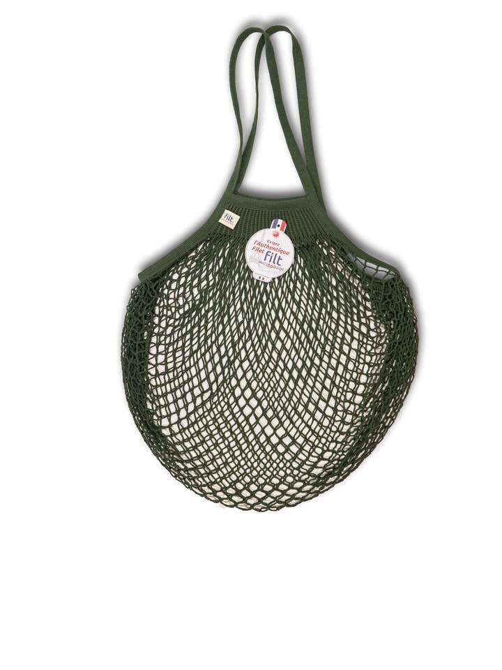 Filet à provisions Kaki grand format pour la vente par Filt1860