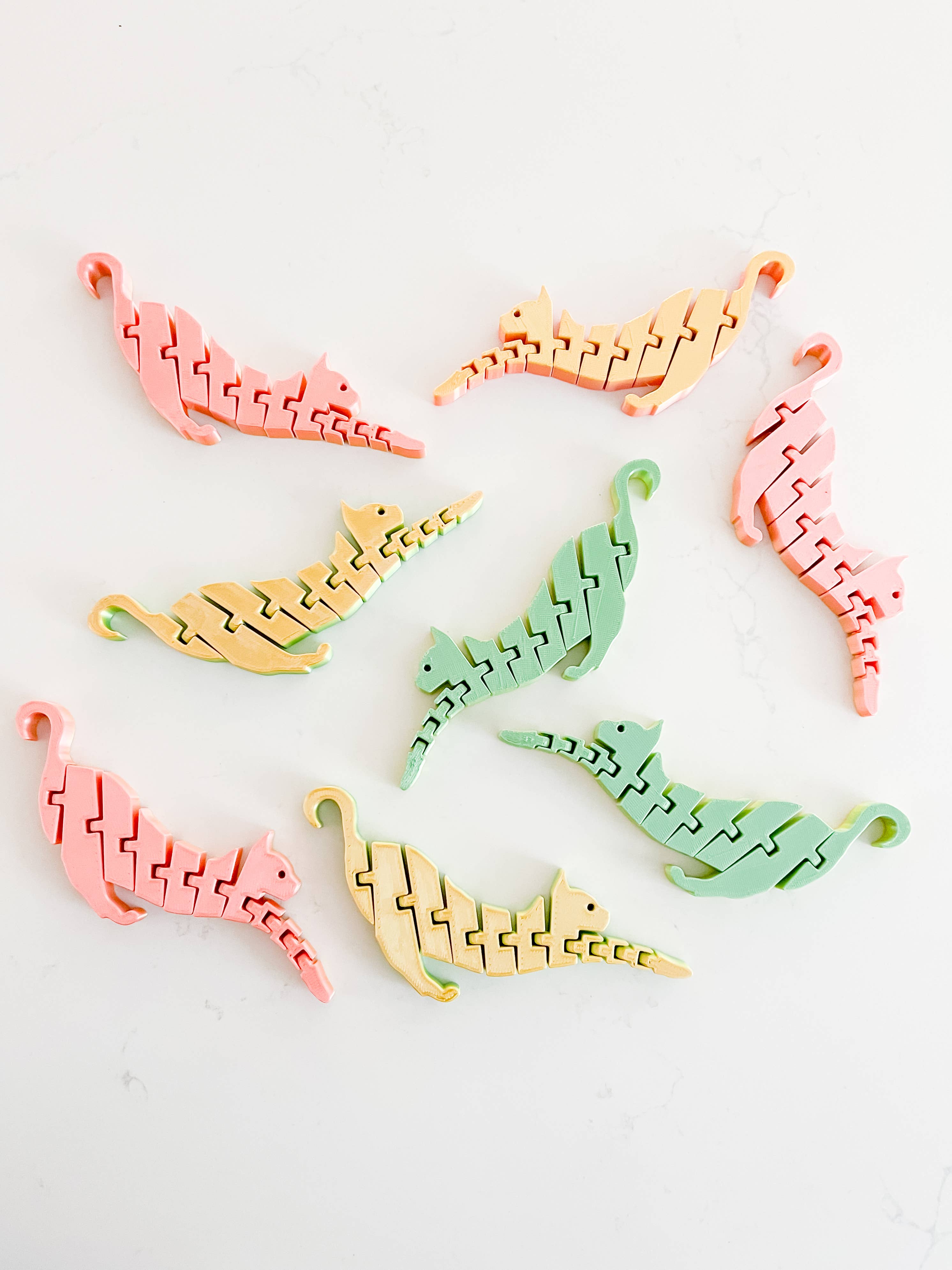 Lauren Ann Boutique & Designs - Vente Fidget/jouet anti-stress – enfant - Cat Fidget, animal de poche, jouet sensoriel pour l'autisme, Fidget - PERSONNALISÉ4