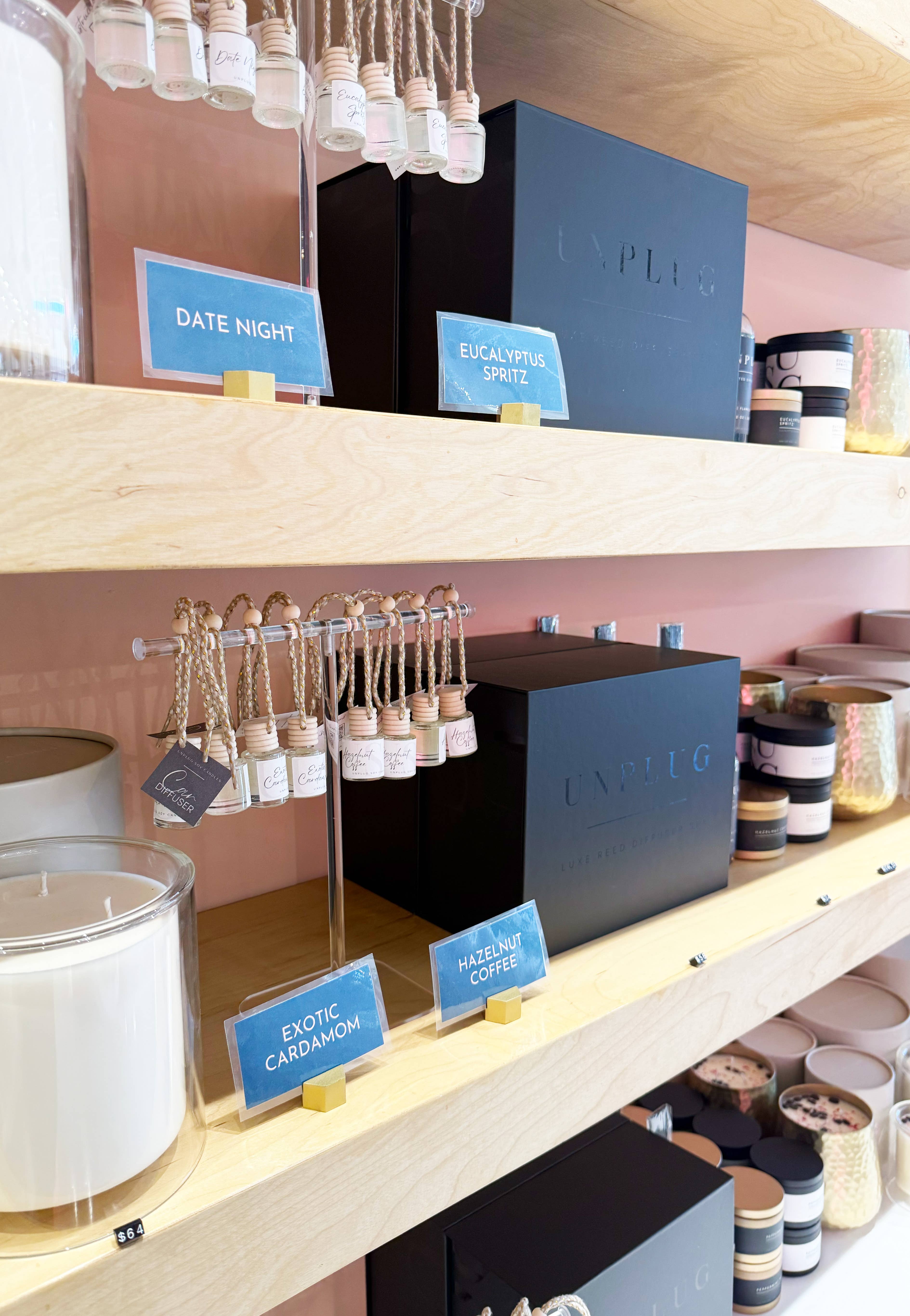 Unplug Soy Candles – wholesale Car Freshener - Unisex – Car Diffuser10