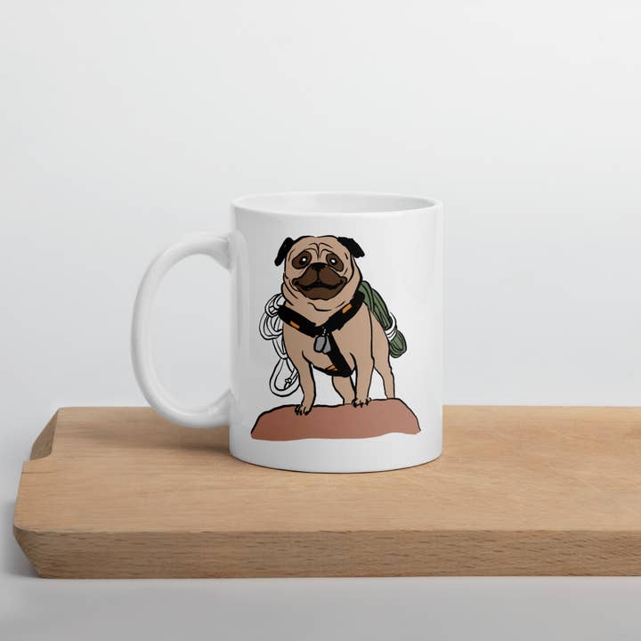 Club No-Kill 2027 Coffee Mugs - Wholesale Coffee Mug - Vinny the Pug Coffee Mugs 1