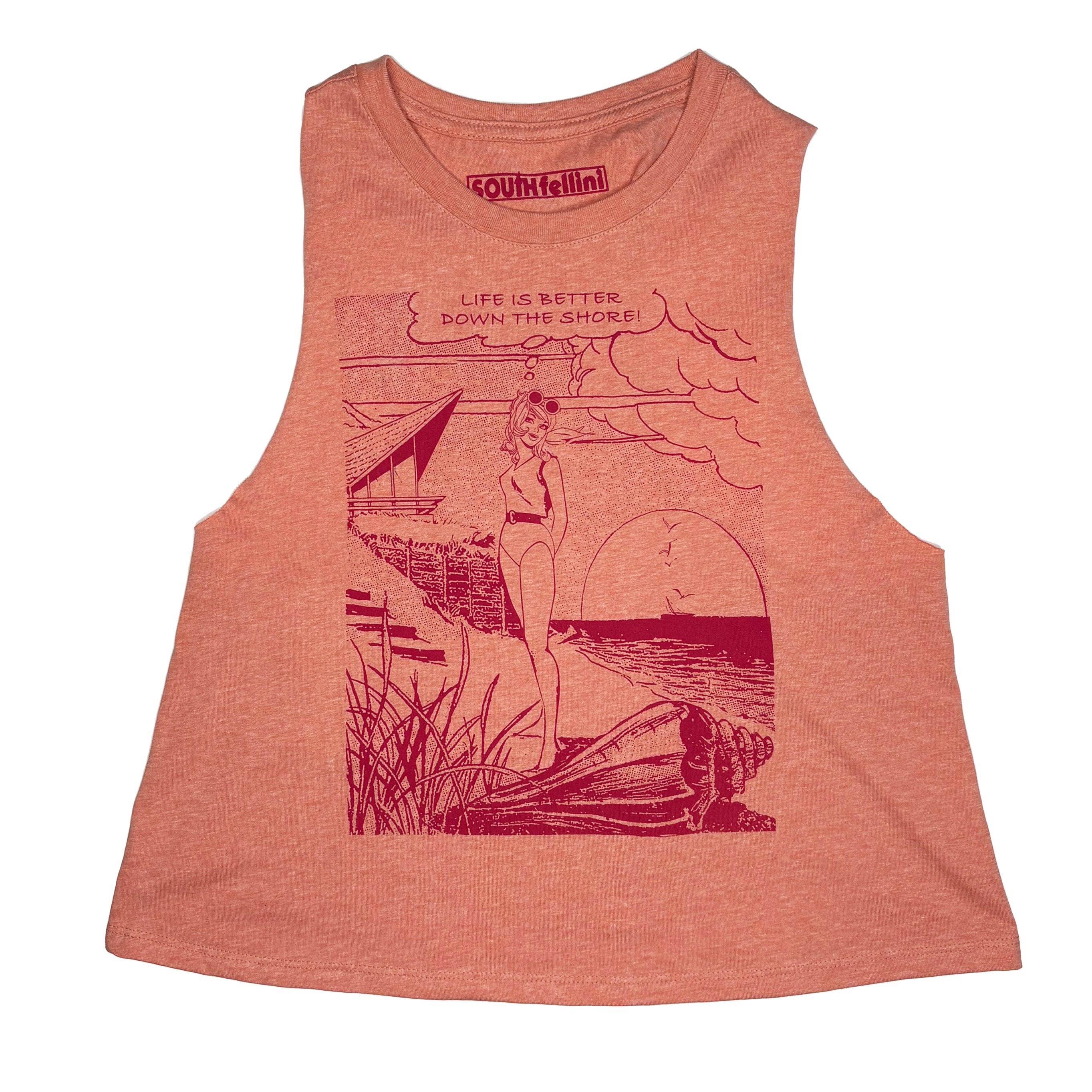 South Fellini - Wholesale Tank Top - Women's - Down The Shore Tank Top0