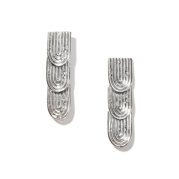 Nectar Nectar New York - Wholesale Dangle earrings - Curved Watercress Earrings1