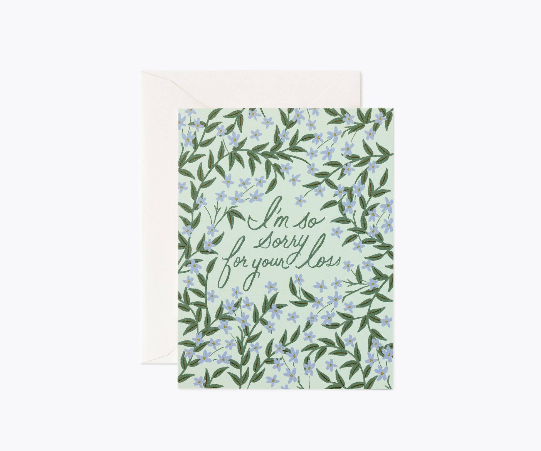 Rifle Paper Co. - Wholesale Sympathy Card - Laurel Sympathy Card