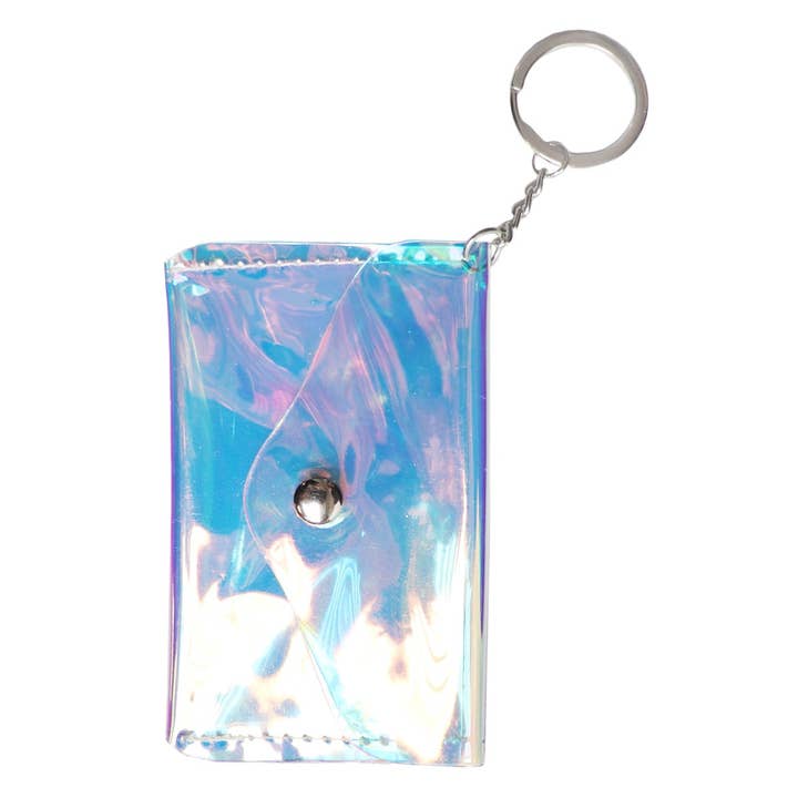 Cap Zone - Wholesale Coin Purse - Women's - Iridescent Glossy PVC Pouch Coin Purse Bag3