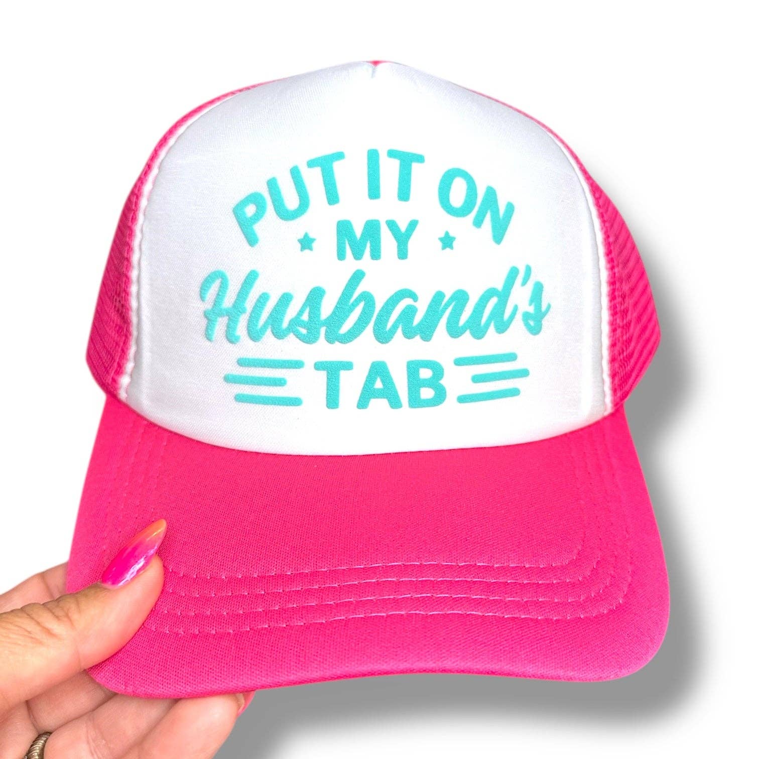 Nauti Noggins – wholesale Trucker hat – Women’s – Trucker Hat - Put it on My Husbands Tab1