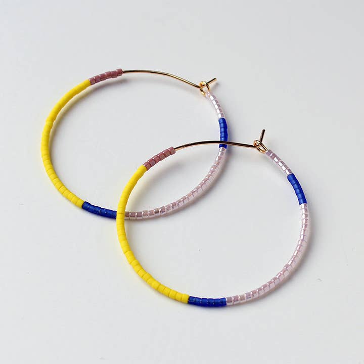 Fresco Hoops LG / Yellow for wholesale by bluma project
