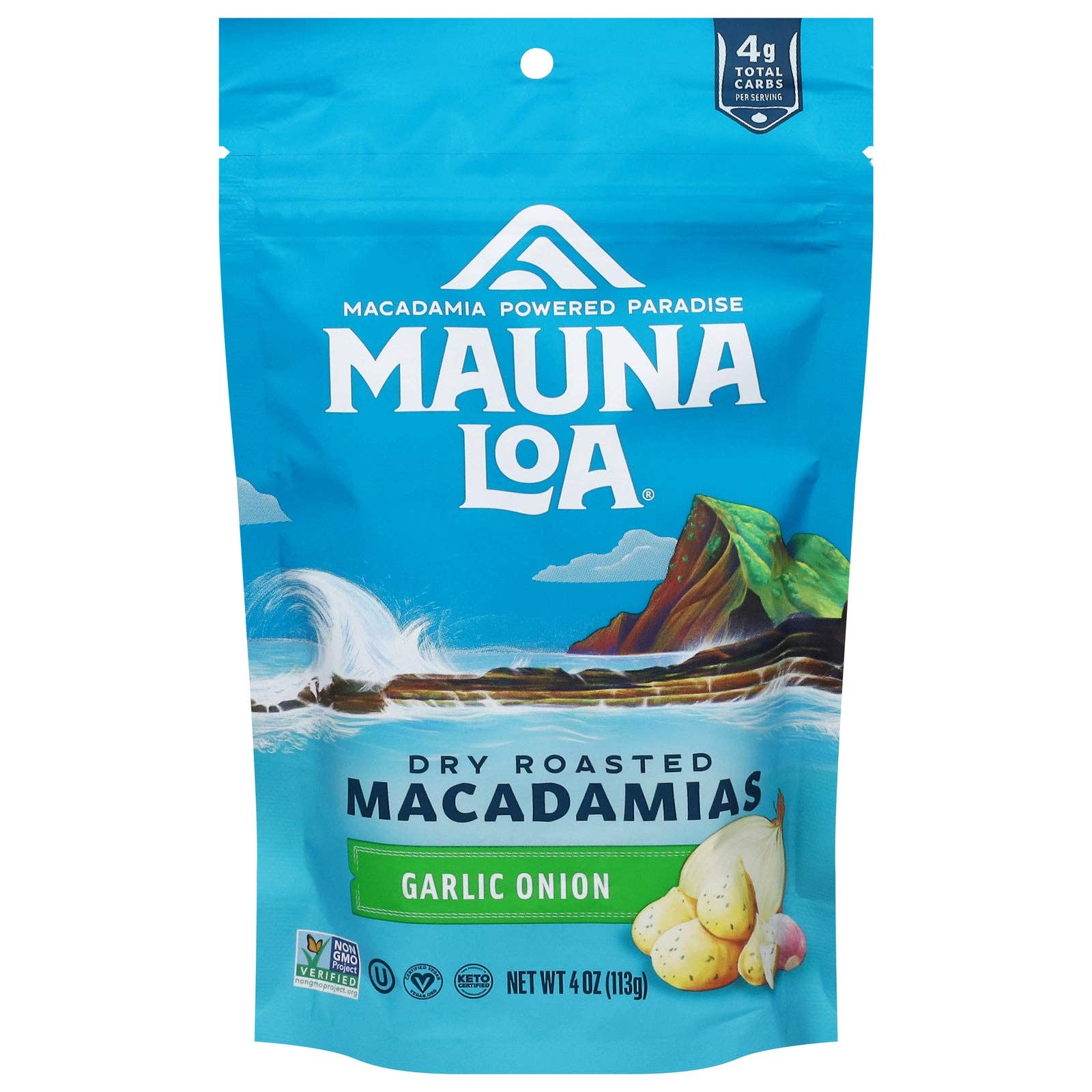 Everyday Supply Co - Wholesale Nuts - Mauna Loa - Macadamias Rst Ons Gar - Cs Of 6-4 Oz0