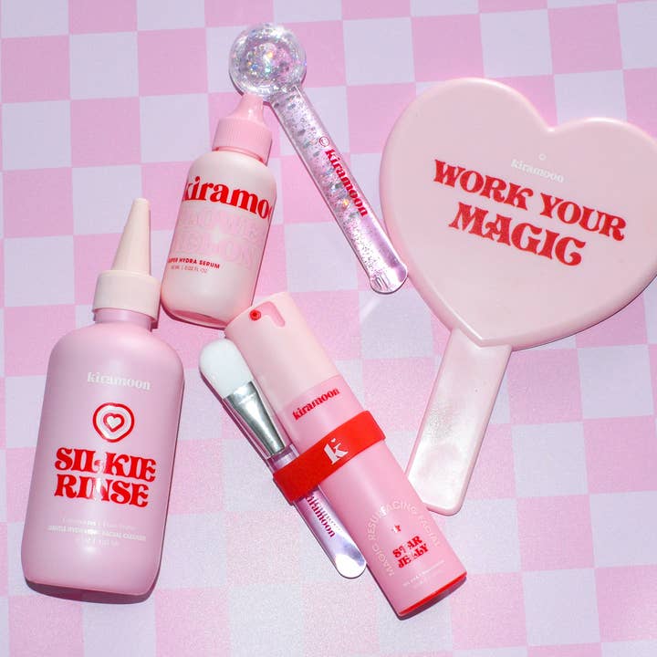 Kiramoon - Wholesale Compact Mirror - "Work Your Magic" Heart Mirror7